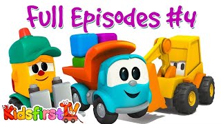 Leo the Truck Full Episodes 4 Сar cartoon [upl. by Alroy922]