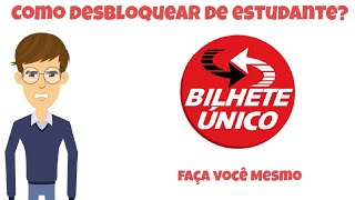 Como Desbloquear Bilhete Único Estudante [upl. by Adnaval635]