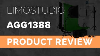 Limostudio Photo Video Studio Lighting Kit Review AGG1388 [upl. by Haisoj]