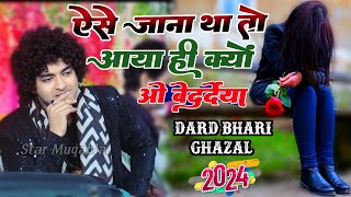 ऐसे जाना था तो आया ही क्यों  Rais Anis Sabri  New Ghazal 2024 [upl. by Bringhurst]