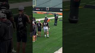 Trey Hendrickson BJ Hill Sheldon Rankins work with DL coach Marion Hobby Thursday practice ￼ [upl. by Hurst]