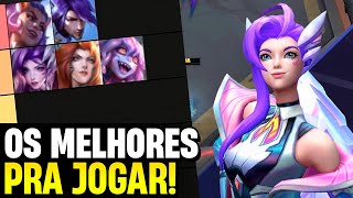 OS MELHORES CAMPEÕES PRA SE JOGAR NO MODO ENXAME TIER LIST SWARM LEAGUE OF LEGENDS [upl. by Odnesor]