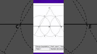 Óvalo y tres círculos dibujotécnico geometry formasgeometricas drawing dibujogeométrico art [upl. by Florida]