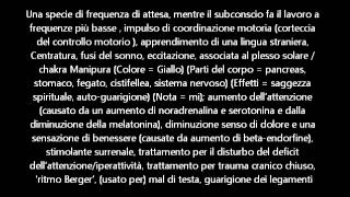 10 Hz binaurale  Frequenza di guarigione la più sicura [upl. by Kcirre]