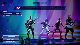 Fortnite music fest 102124 NO MIC expert MCR top 400 [upl. by Aihsinyt]