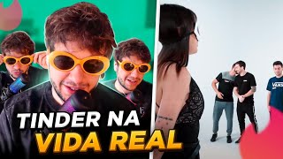 BRUNINHO REAGINDO AO TINDER NA VIDA REAL [upl. by Celtic638]