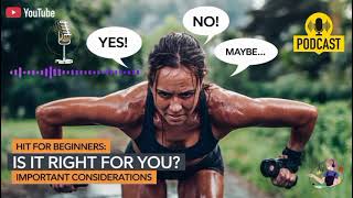 HIIT for Beginners Is it Right for You Important Considerations  WebMD Article Insight podcast [upl. by Anivol286]