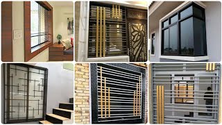 Window Grill Designs Latest 2023  Window Iron Grill Designs  Window Pipe Grill Designs [upl. by Assirk]