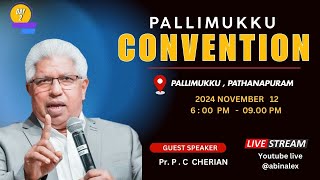 PALLIMUKKU CONVENTION  LIVE ON  12 11 2024  DAY 2  PR PC CHERIAN [upl. by Simmons]