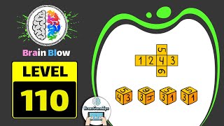 Brain Blow Level 110 Which cube is unwrapped Walkthrough [upl. by Vieva]