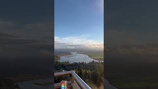 View from Astoria column 😍 astoria astoriaoregon oregoncoast placesnearportland oregon [upl. by Enilamme755]