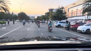 Driving in Ha Noi From Hoa Lac HiTech Park to the Mega Mall of Vincom Smart City  Oct22024 [upl. by Howund705]