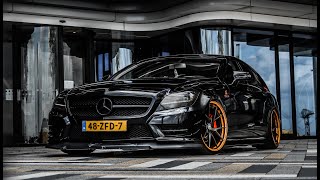 CLS Shooting Brake X218 slammed on Prestige PX1 [upl. by Kcirdec]