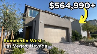 Summerlin 565K New Construction Homes For Sale in Kestrel Commons Las Vegas NV [upl. by Stultz]