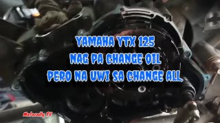 YAMAHA YTX 125 CHANGE ALL [upl. by Ytsanyd]