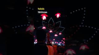 We reimagined festive celebrations with our droneshows  Dussehra Navaratri BotLabDynamics [upl. by Baldwin]