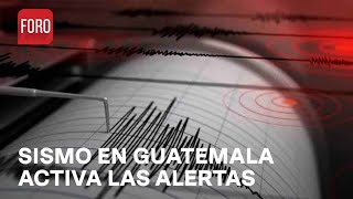 Se registró un sismo magnitud 48 en San Pedro Ayampuc Guatemala  Hora 21 [upl. by Akemot]