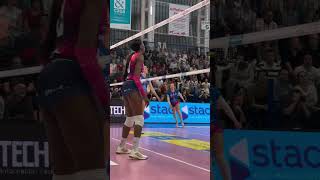 EGONU SAYS NO 🙌🏾 volleyball pallavolo paolaegonu volley [upl. by Nairdna]