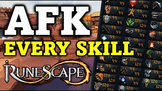 Best AFK Training Methods for Every Skill in RuneScape 3 [upl. by Aremahs]