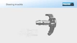 PREZISS TOOLS Steering knuckle machining process [upl. by Dyer]