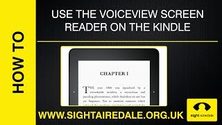 How to make your Kindle read books to you using VoiceView [upl. by Ehtyde982]