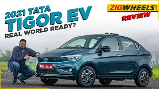 Tata Tigor EV Review  Ready For The Real World [upl. by Schoenfelder302]