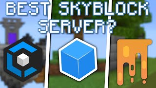 The Best Skyblock Server On Bedrock Edition [upl. by Ankney]