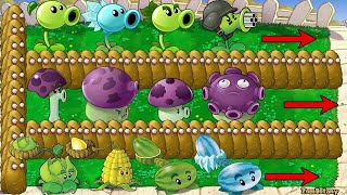 Team Gatling Pea Vs Team Shroom Vs Team Pult Attack Dr Zomboss Plants Vs Zombies [upl. by Phionna772]