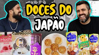 EXPERIMENTANDO DOCES DO JAPÃO  DOCE DE FEIJÃO É RUIM 06 [upl. by Htomit987]