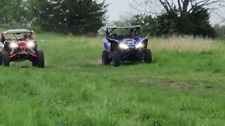 2020 Yamaha YXZ1000r GYTR Turbo vs 2021Maverick X3 XRC Turbo RR Can Am gets a length and the hit [upl. by Ayalat]