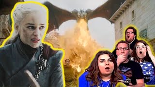 Daenerys Destroys Kings Landing Reaction Video Kings Landing Explosion Reaction [upl. by Polivy]