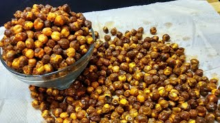 घर पर चने भुनकर चना नमकीन बनाने का आसान तरीका  Chatpate Chana Namkeen  Masala Chane  Bhune Chane [upl. by Leva]