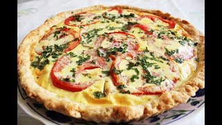 Tarte au thon et tomate  تارت التونة و الطماطم [upl. by Wailoo790]