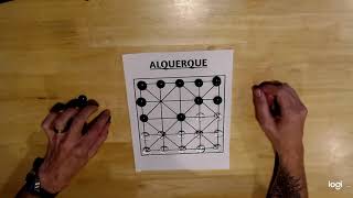 Ancient Gaming  How to play Alquerque [upl. by Zicarelli]