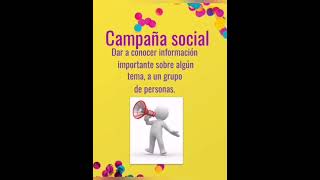 ¿Qué es una campaña social [upl. by Uol]