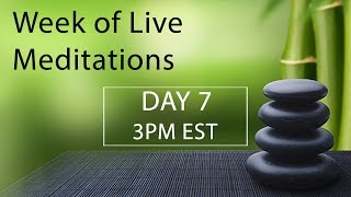 Live meditations  Day 7  Mirror of the Mind [upl. by Kcirtapnaes65]