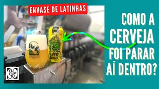 Como são envasadas as latinhas de cerveja [upl. by Romano]