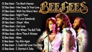 Bee Gees Greatest Hits Classic 70s 80s 90s Full Album  Best Songs of Bee Gees [upl. by Nairoc]