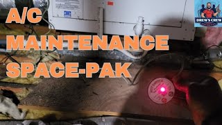 AC maintenance Spacepak  Air Conditioning [upl. by Cutlerr]