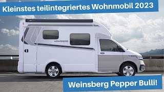 Billigstes ECHTES Bulli Wohnmobil 2023 Weinsberg Pepper VW T61 2023 Dusche XL Betten XL Küche [upl. by Airrej]