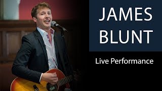 James Blunt  Youre Beautiful  Live Performance at Oxford Union [upl. by Ecurb]