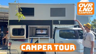 OVRLND Camper Tour and Customer Interview [upl. by Copland]