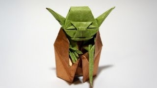 Origami Giveaway 8  Jedi Master Yoda Fumiaki Kawahata [upl. by Moss901]