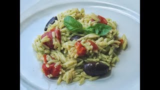 Recipe for Grilled Tomatoes amp Pesto Pasta [upl. by Noivad]