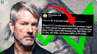 Michael Saylor Bitcoin Is STILL The Best Inflation Hedge [upl. by Morez864]