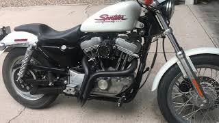 Cheap Amazon exhaust for Sportster [upl. by Aikam]