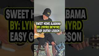 Sweet Home Alabama by Lynyrd Skynyrd  Easy Guitar Lesson [upl. by Noslien462]