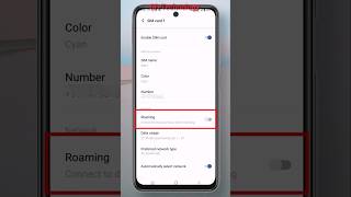Data Roaming on rakhe ya off data Roaming kya hai data Roaming chalu rakhe ya band shorts short [upl. by Uliram]