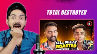 Indian Reaction On 321 Pillay Roasted by Raza Samo  Completely Destroyed [upl. by Selec]