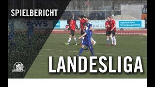 TSV Eintracht Karlsfeld  TSV 1880 Wasserburg 26 Spieltag Landesliga Südost [upl. by Yrek534]